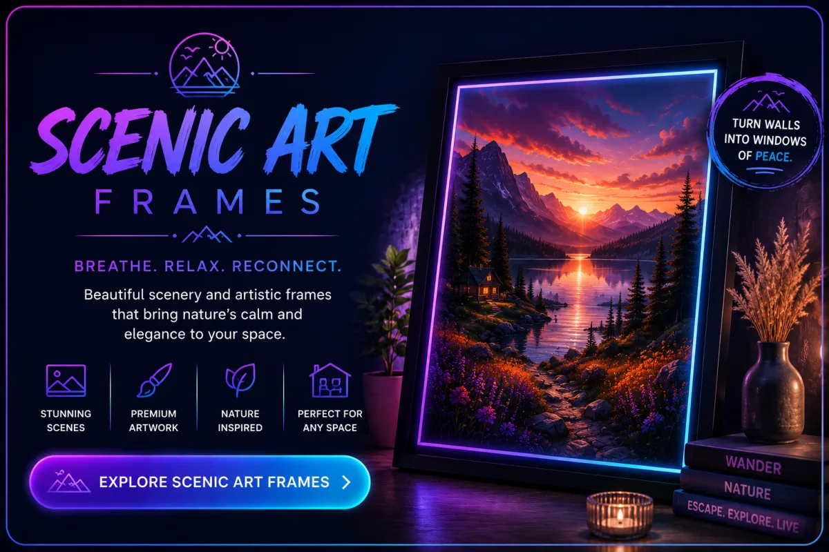 Scenic Art Frames